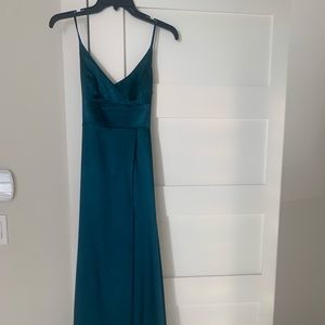 Blue Grad Dress